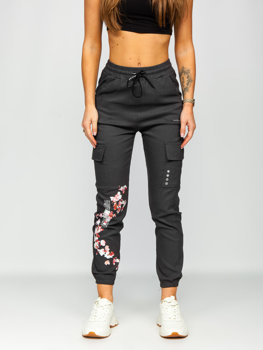 Графітові жіночі штани джогери-карго Bolf AF5120ND