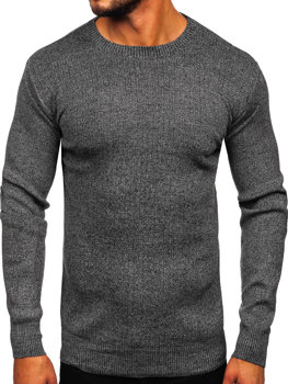 Сірий чоловічий светр Bolf S8309