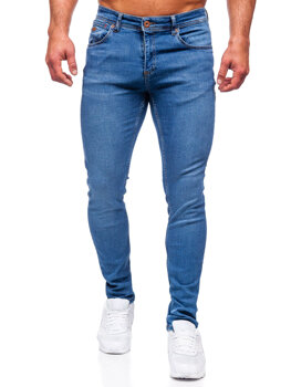 Темно-сині чоловічі джинсові штани regular fit Bolf 3434