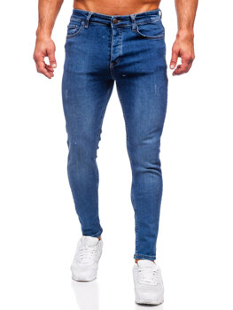 Темно-сині чоловічі джинсові штани regular fit Bolf 6083