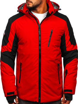 Червона чоловіча зимова куртка Bolf 6576