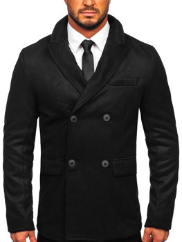 Чорне чоловіче зимове пальто Bolf 79B3
