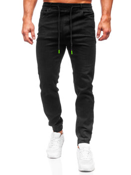 Чорні чоловічі джинси джоггери Bolf 8105