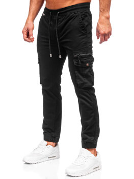 Чорні чоловічі штани-карго Bolf MP0201N