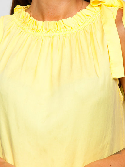 Жовта жіноча сукня Bolf 9785