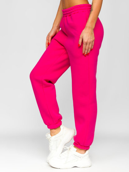 Рожеві товсті жіночі спортивні штани Bolf 3992