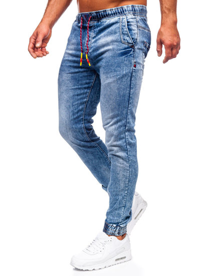 Сині чоловічі джинси джоггери Bolf 51049S0