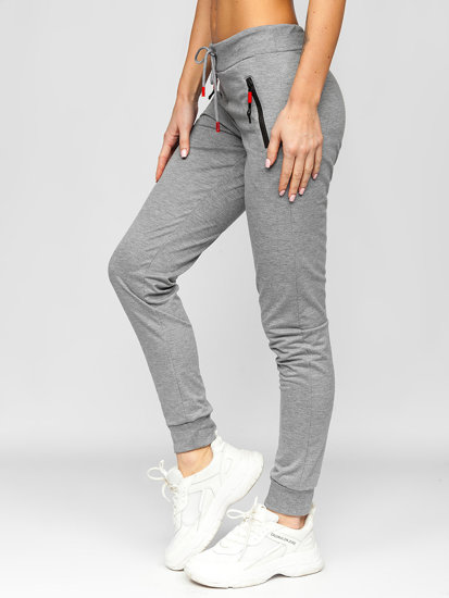 Сірі жіночі спортивні штани Bolf JX7723