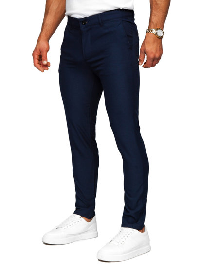 Темно-сині чоловічі штани чінос Bolf 0031