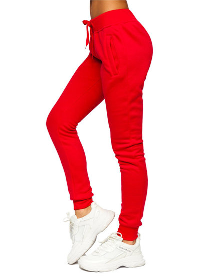 Червоні жіночі спортивні штани Bolf CK-01
