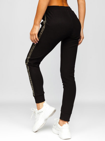 Чорні жіночі спортивні штани Bolf W6962