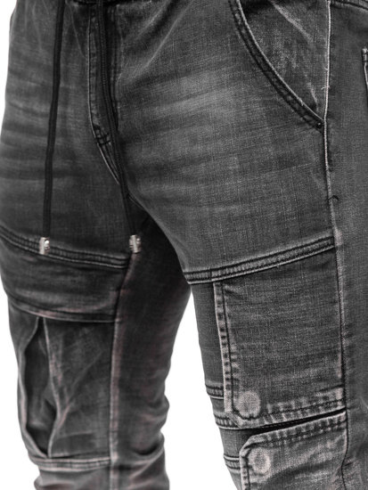 Чорні чоловічі джинси Bolf MP0067N