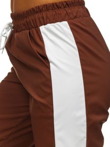 Коричневі жіночі спортивні штани Bolf Y513 