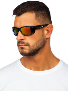 Помаранчеві сонцезахисні окуляри Bolf MIAMI8