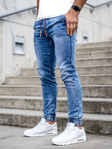 Сині чоловічі джинси джоггери Bolf 51049S0