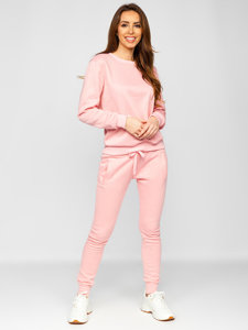 Спортивний жіночий комплект рожева-пудра Bolf 0001