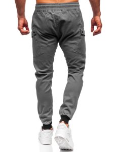 Сірі чоловічі штани джоггери Bolf B11103