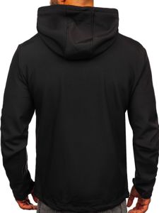 Чорна чоловіча демісезонна куртка softshell Bolf KS2181